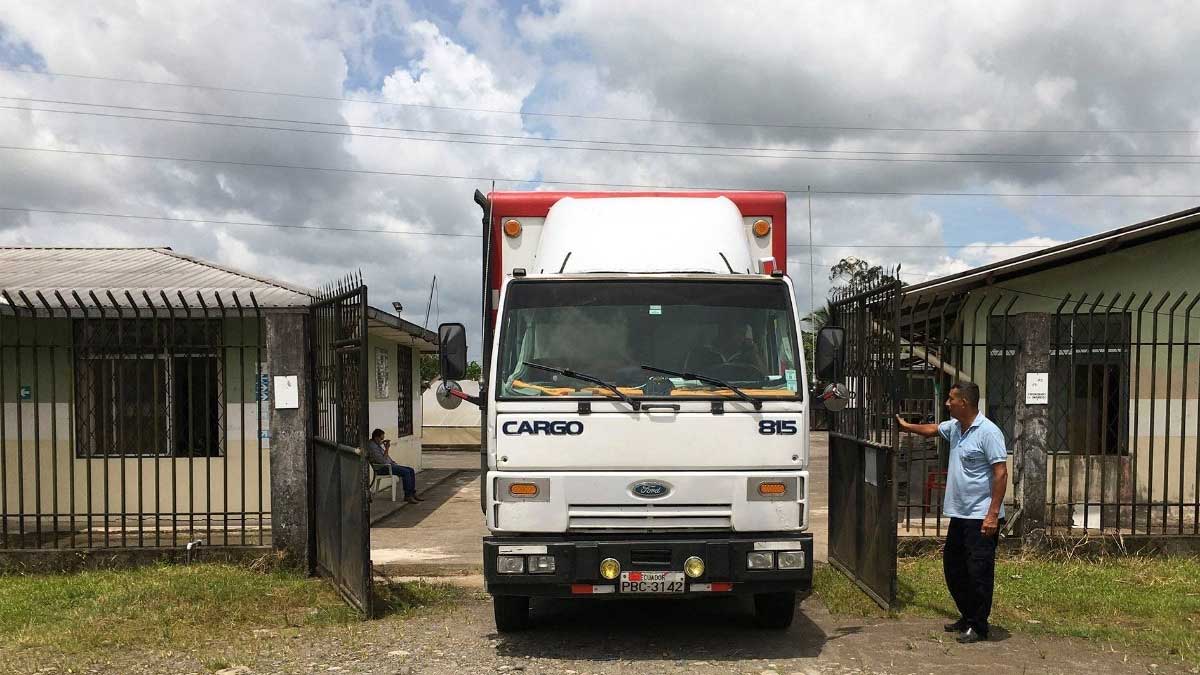 Procesa café para exportación