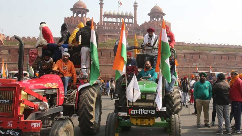 Protestas de los agricultores indios contra las leyes agrícolas