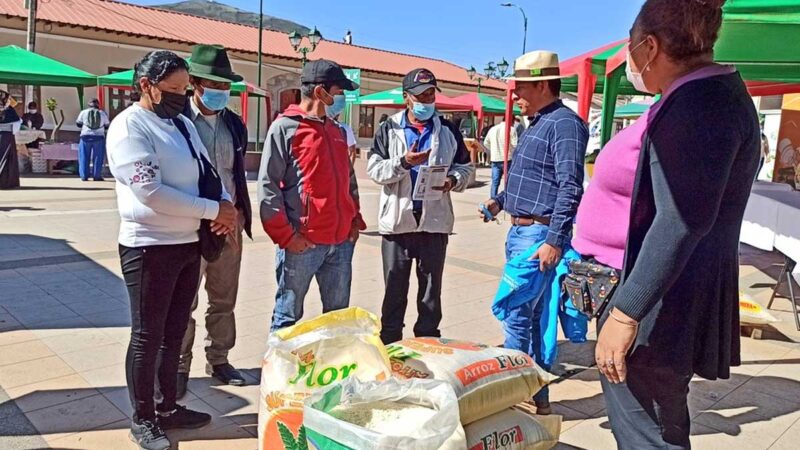 Tercera feria de Arroz y Emprendimientos se desarrolló en Alausí