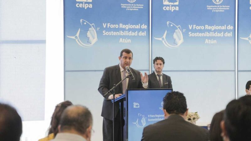 Prefecto Orlando ratificó su apoyo y defensa al sector atunero ecuatoriano