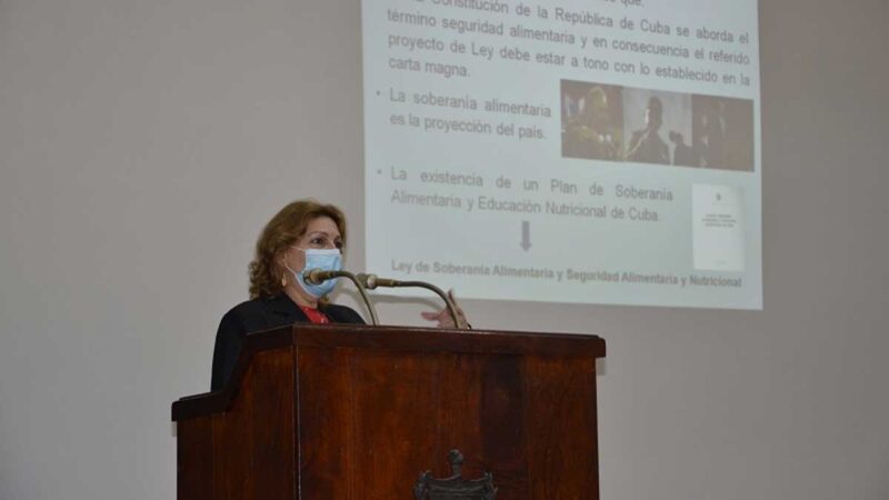 Enfatizan importancia de la comunicación para Ley de Seguridad Alimentaria y Soberanía Nutricional de Cuba