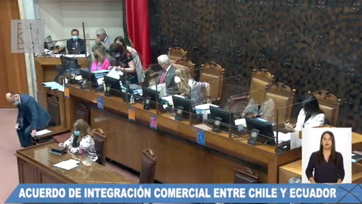 Se aprobó Acuerdo de Integración Comercial entre Chile y Ecuador