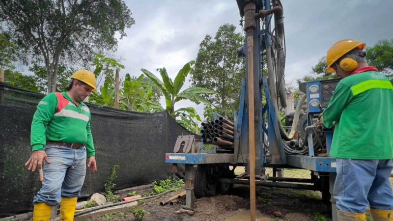Se extiende la construcción de pozos en varias  comunidades