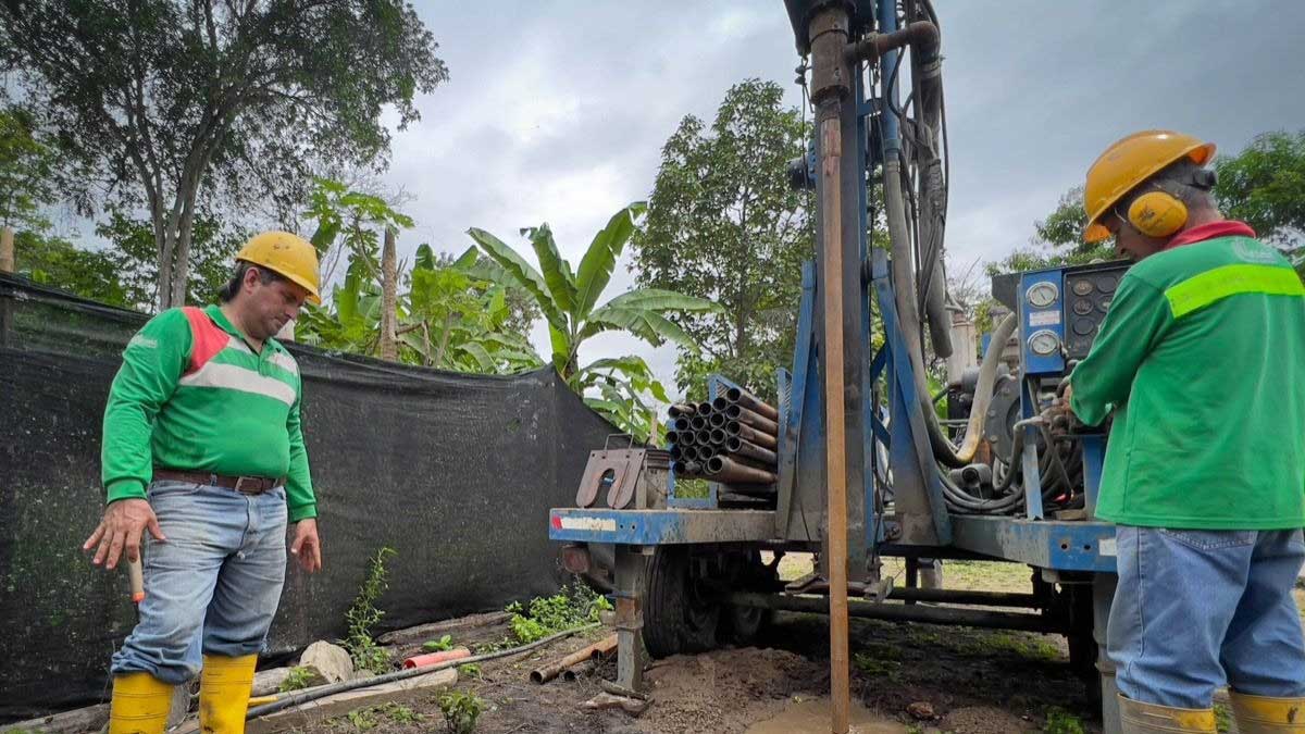 Se extiende la construcción de pozos en varias  comunidades