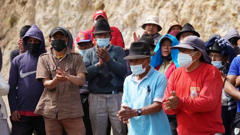 Trabaja en territorio para atender los requerimientos de los chimboracenses