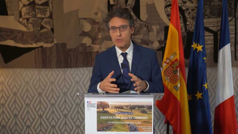 El secretario general de Agricultura y Alimentación destaca la apuesta de España por incentivar prácticas que incrementen el secuestro de carbono por los suelos agrícolas