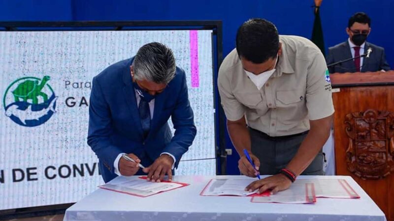 Firma de convenios para la ejecución de proyectos de desarrollo social y ambiental