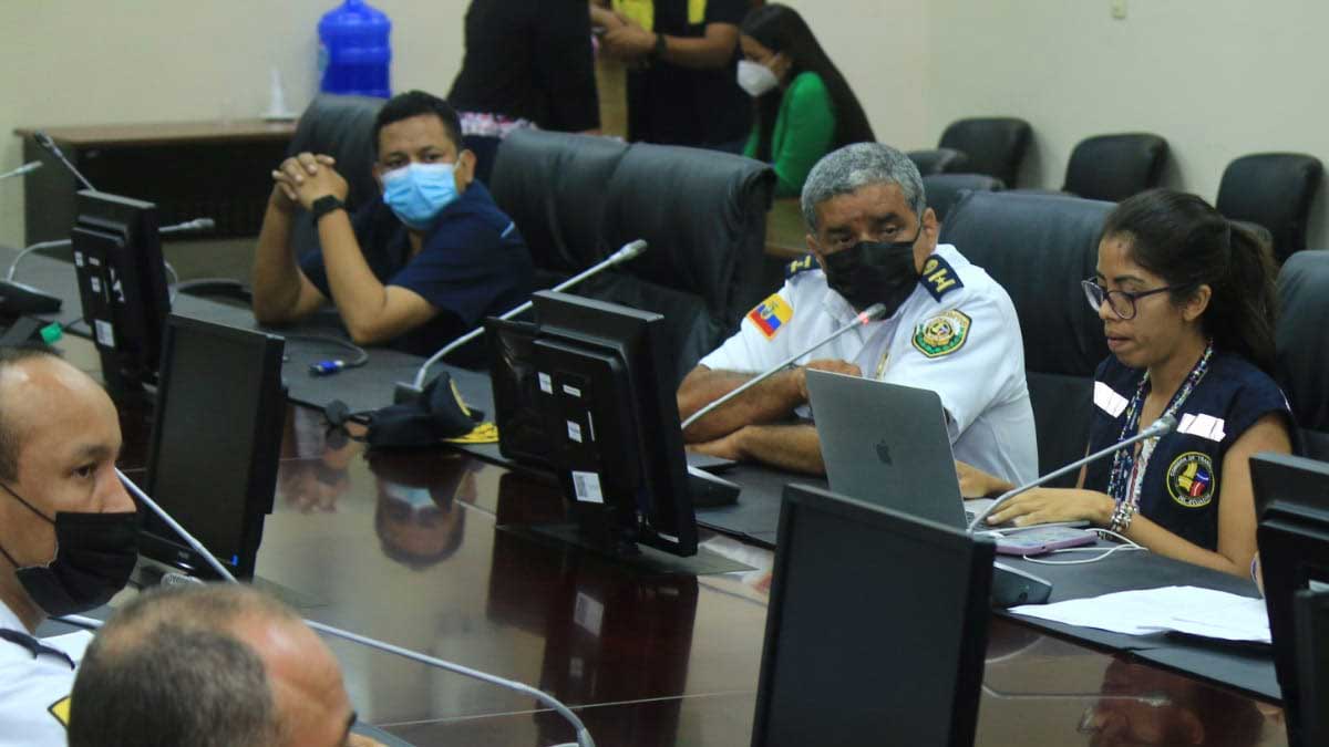 COE Provincial llevó a cabo una reunión luego de sobrevuelo en zonas afectadas por las inundaciones