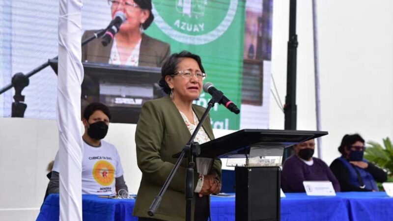 La prefecta Cecilia Méndez  presidió la agenda programada por el Día Mundial Del Agua