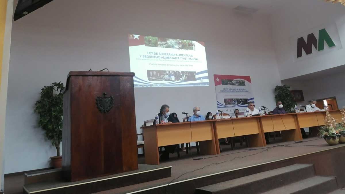 Presentan el Anteproyecto De Ley SSAN ante la Unión Europea