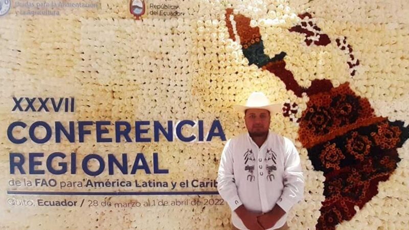 Presidente del Pueblo Montubio del Ecuador fue invitado para la XXXVII Conferencia Regional de la FAO
