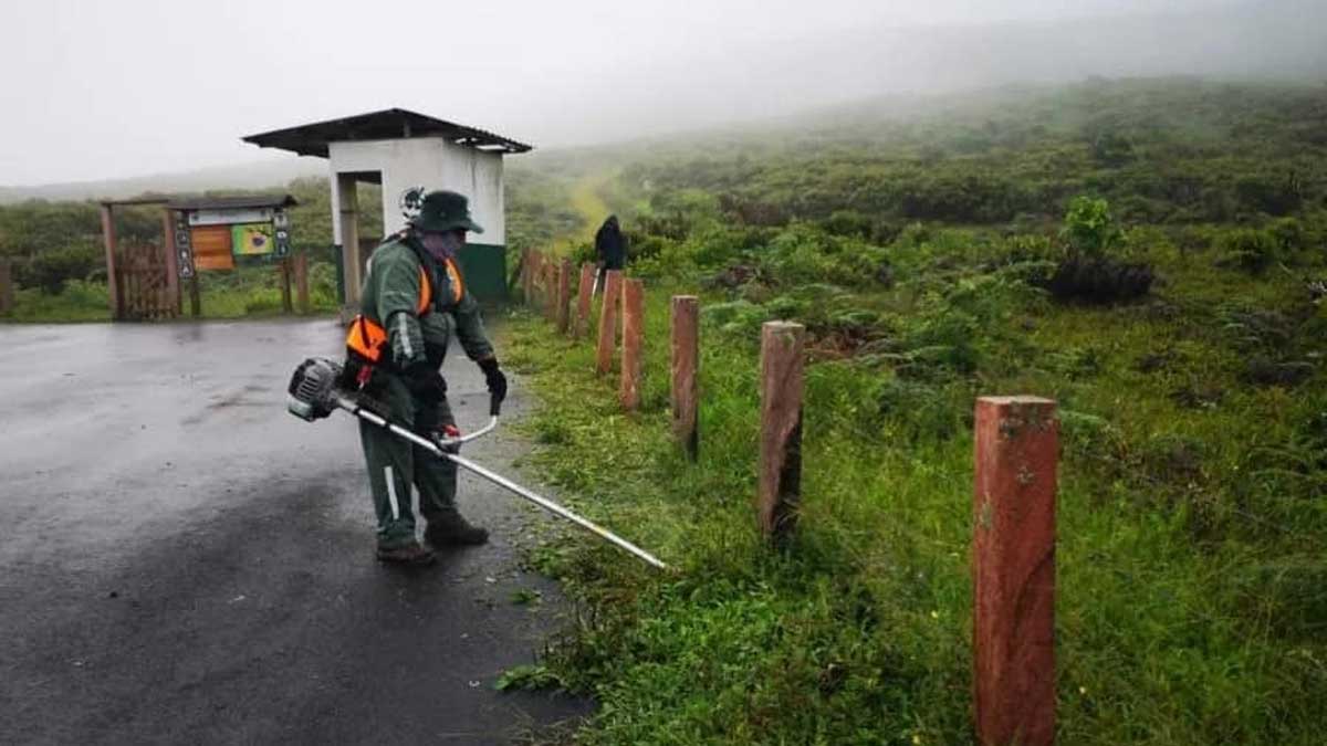 Dos sitios de visita reciben mantenimiento preventivo