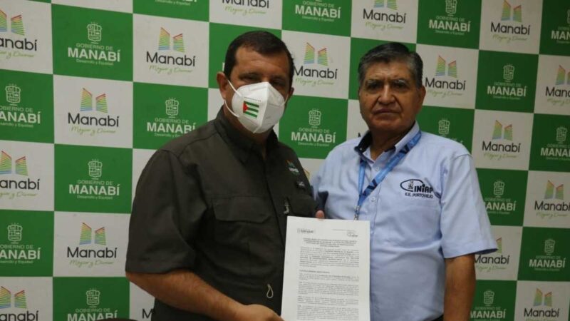 Prefectura e INIAP, fortalecerán desarrollo agropecuario de la provincia