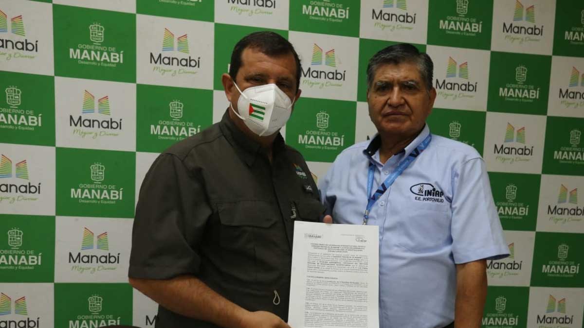 Prefectura e INIAP, fortalecerán desarrollo agropecuario de la provincia