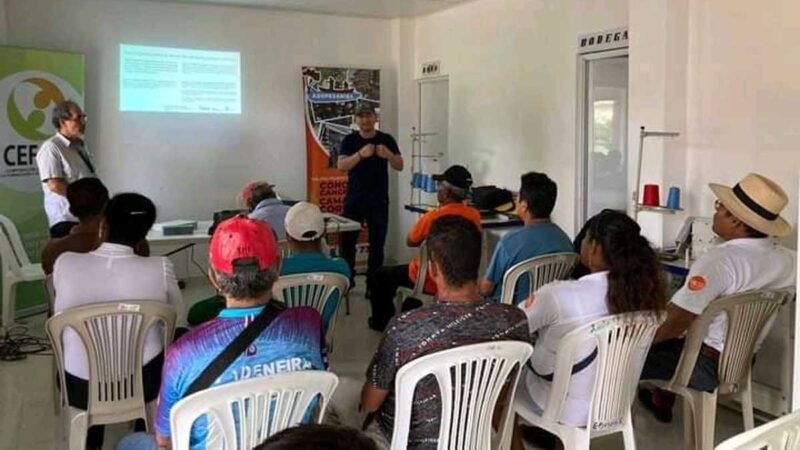 Subsecretaría de Acuacultura, capacita  a pescadores artesanales de Muisne