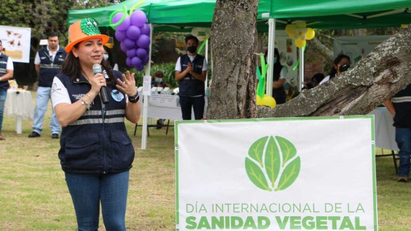 AGROCALIDAD realizó actividad por el día internacional de la Sanidad Vegetal