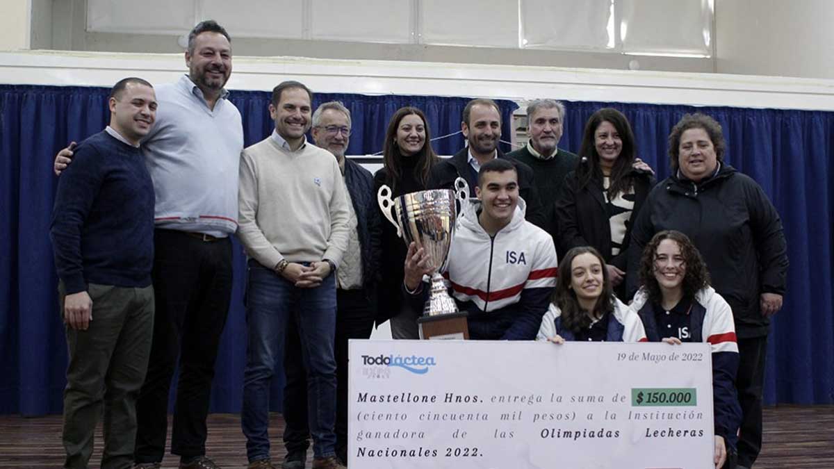 Arturo Videla participó en la premiación de las Olimpíadas Lecheras Nacionales