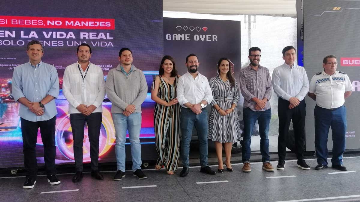 “Game Over #SiBebesNoManejes”, una campaña de Cervecería Nacional con el apoyo de la ANT que promueve el consumo responsable