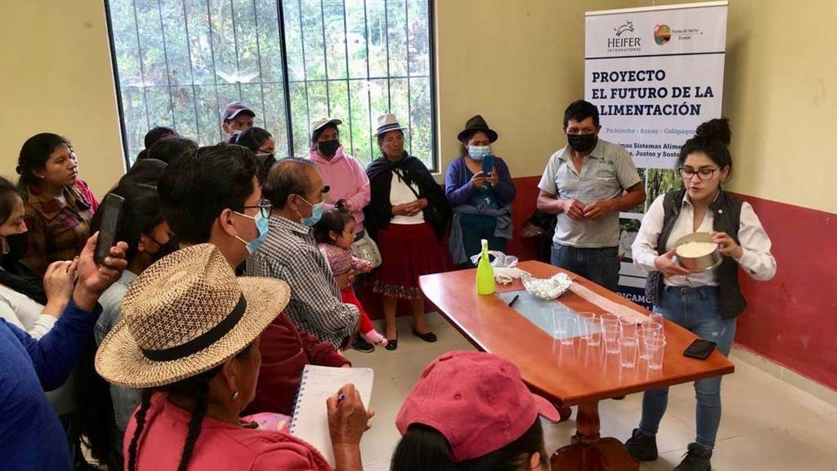 Escuelas de Agroecología impulsan técnicas de producción de bioinsumos