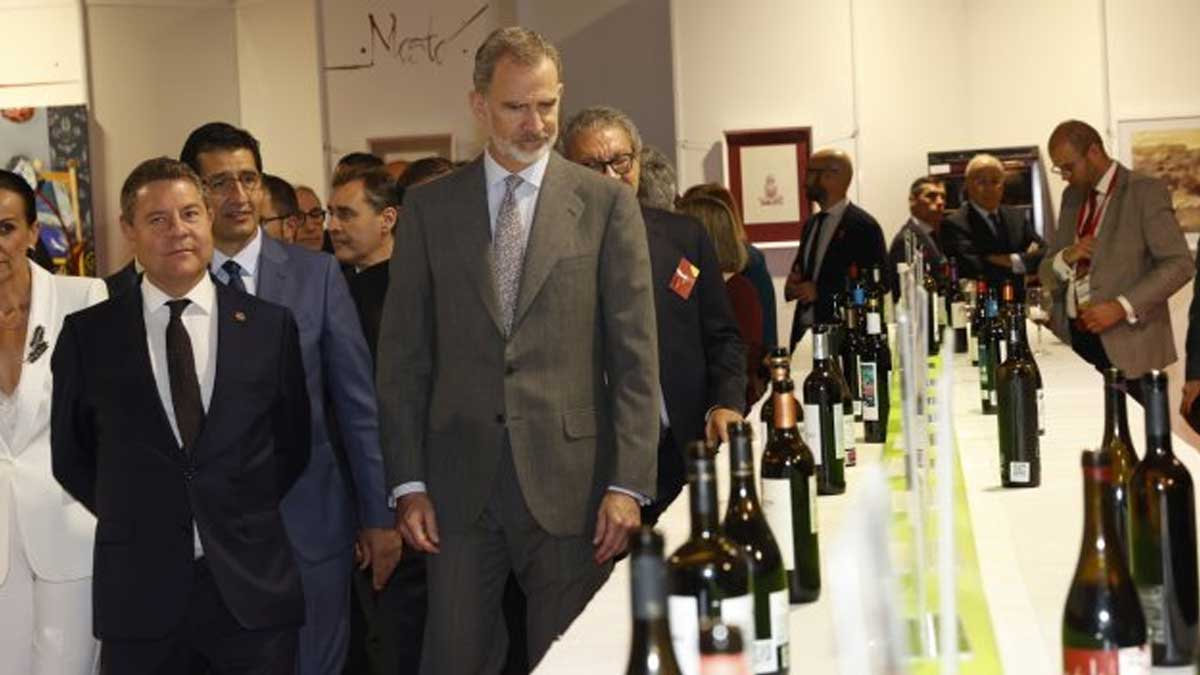 Felipe VI inaugura Fenavin 2022, la feria monográfica del vino