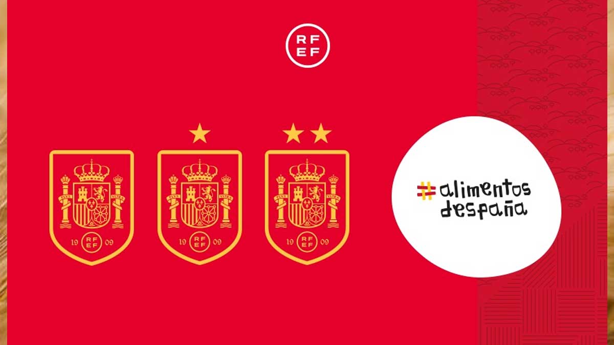 Las selecciones nacionales de fútbol promocionarán los “Alimentos de España”