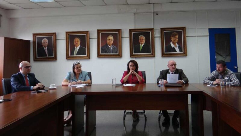 Ministra de Agricultura mantiene reunión con el Vicepresidente Brunner