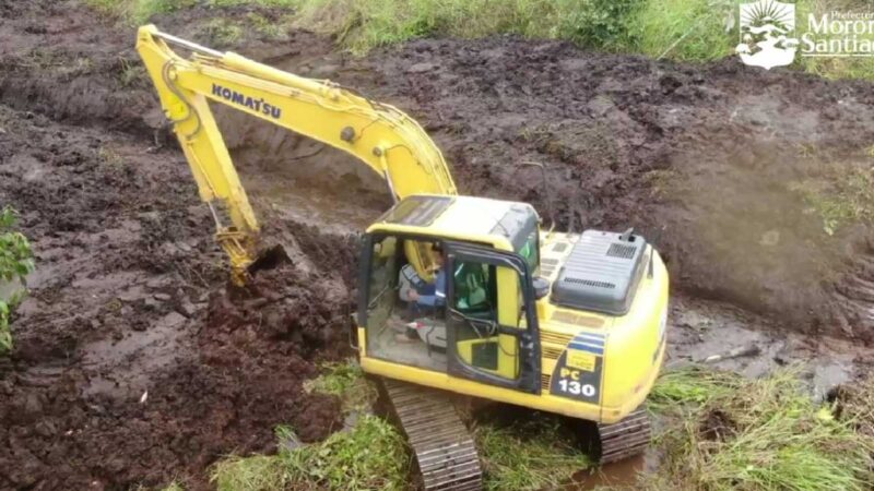 La Construcción de drenajes agrícolas beneficiará a familias de las parroquias Sangay y 16 de agosto.