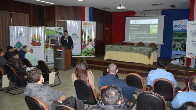 Presentan datos sobre la producción orgánica y agroecológica