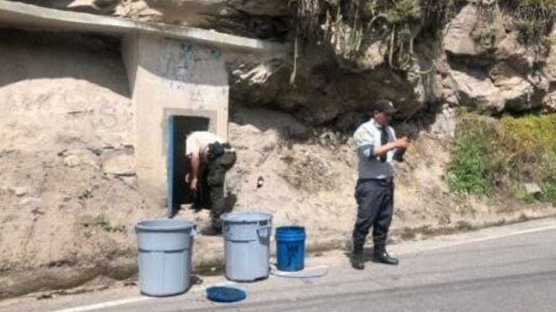 Agua potable de Ambato es contaminada con aceite quemado