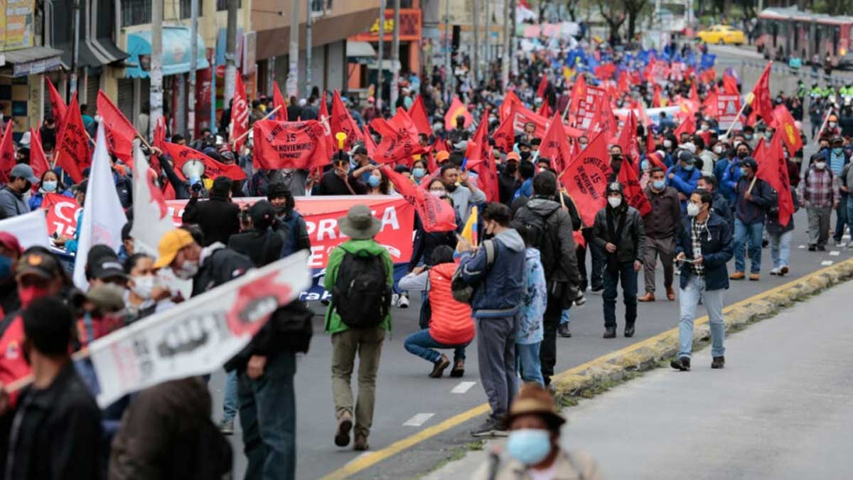 La Conaie radicaliza protestas tras detención de Leonidas Iza