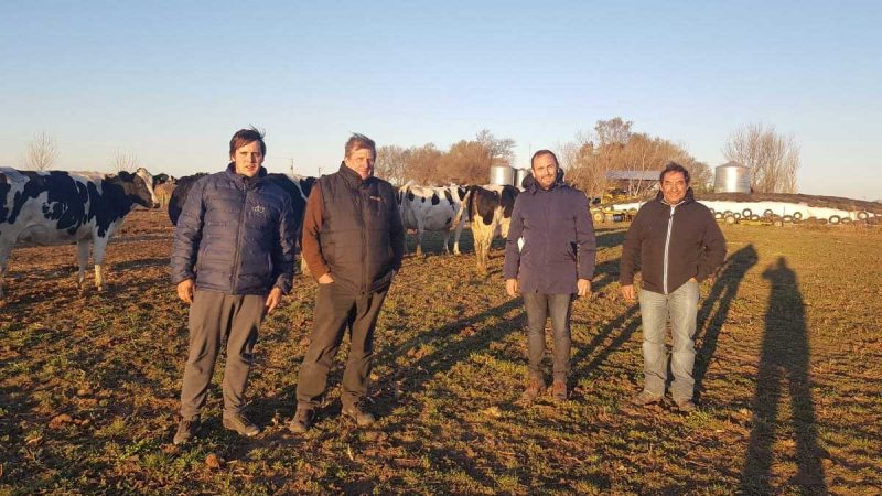 Director Nacional Videla recorre provincias lecheras