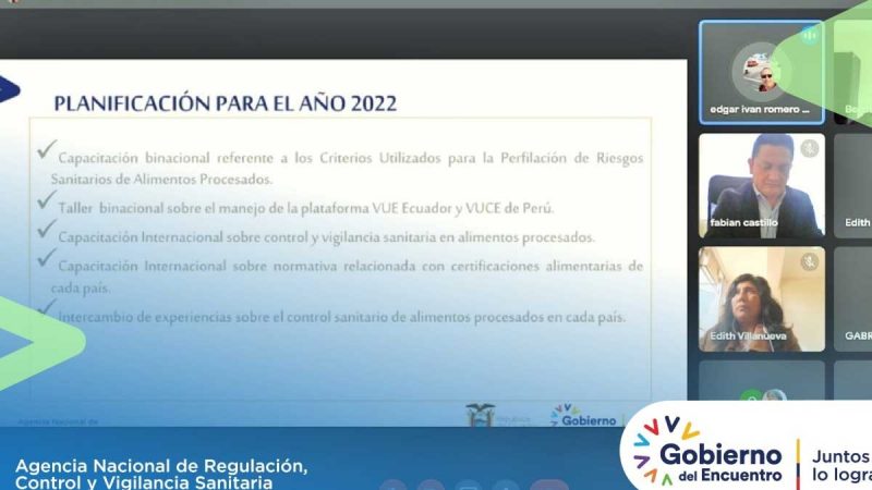 Emprendedores conocieron alcances del Acuerdo Binacional entre agencias sanitarias de Ecuador y Perú