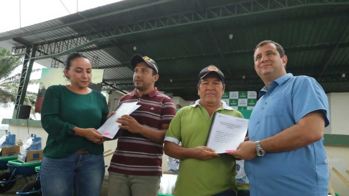 Fortalecemos a 359 productores de plátano con herramientas y asistencia técnica para impulsar buenas prácticas agrícolas