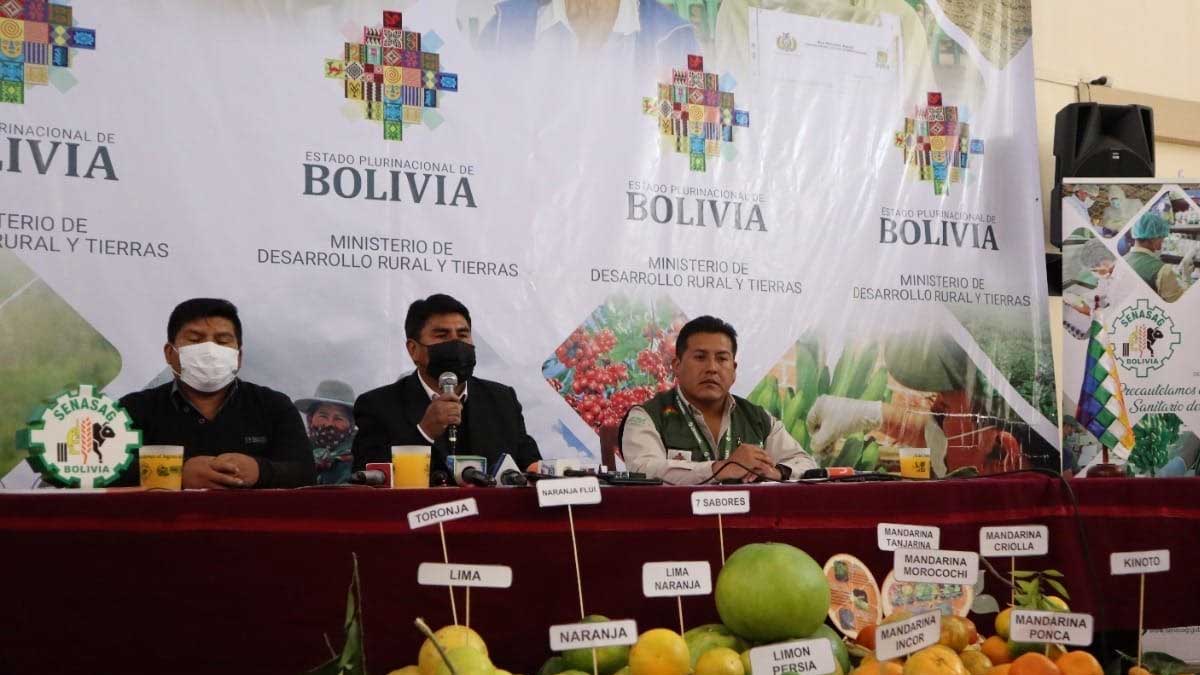 Gobierno ejecuta acciones con el fin de precautelar la producción de cítricos