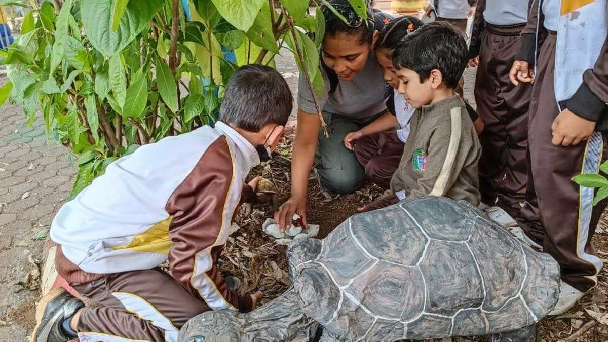 Guardaparques ayudan al fortalecimiento curricular en el periodo 2022-2023