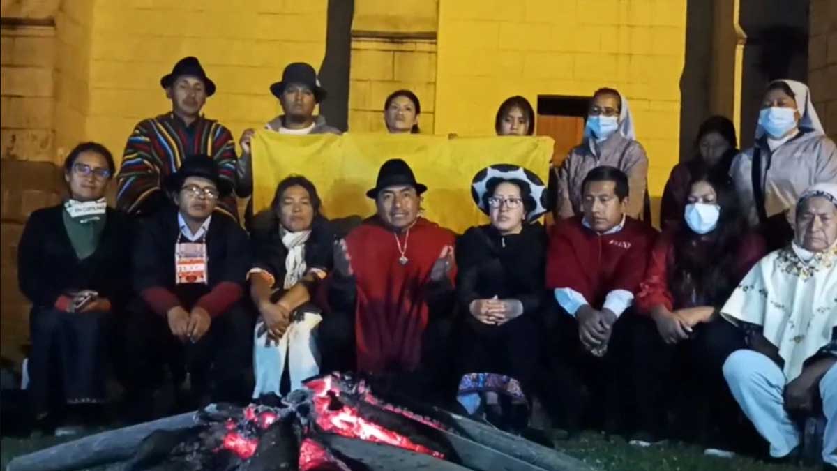 Leonidas Iza y varios dirigentes indígenas reciben amenazas