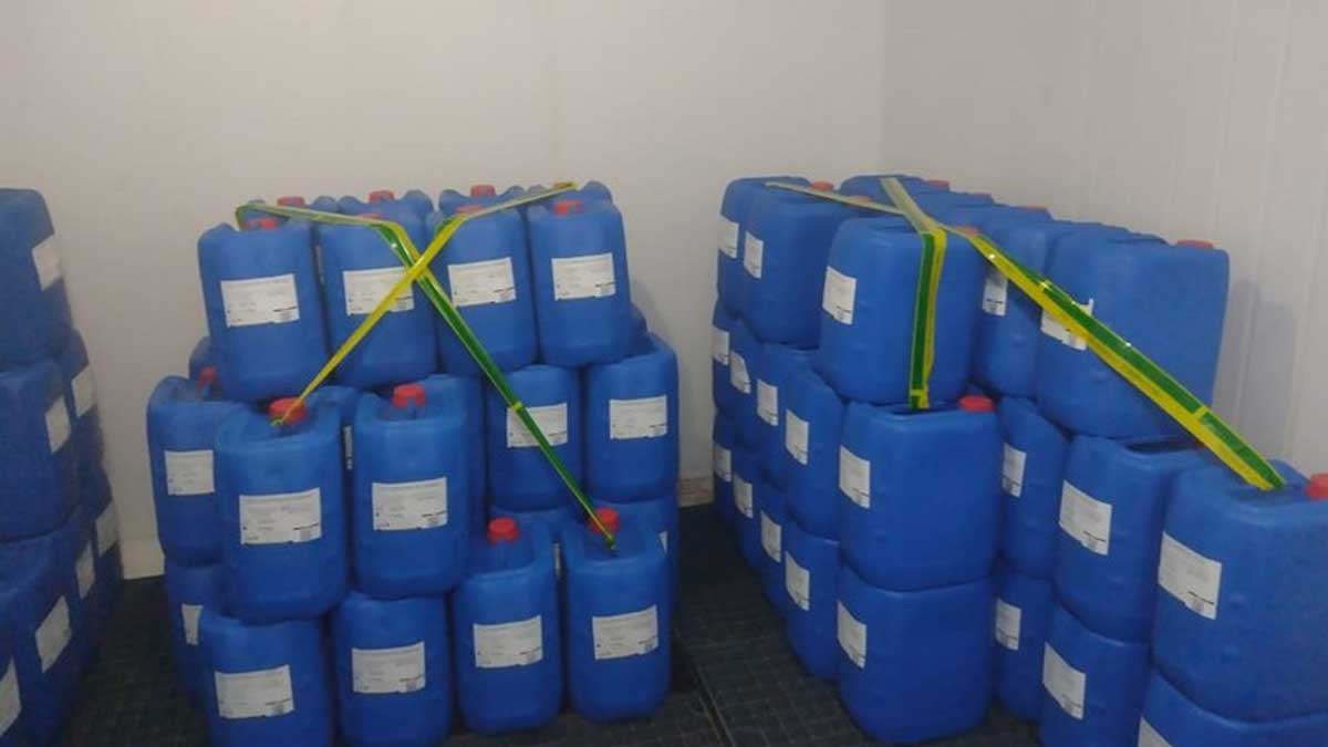 Mapa incauta 129 toneladas de jugos por sospecha de fraude al consumidor