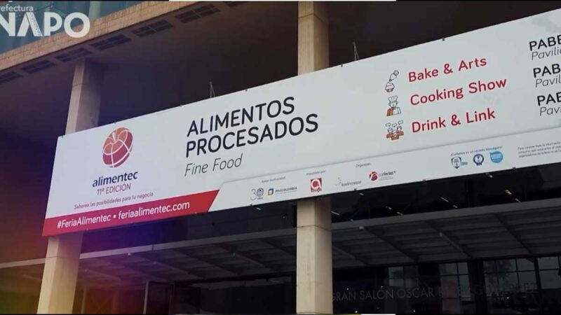 Napo participó en la Feria “ALIMENTEC 2022″ en Colombia