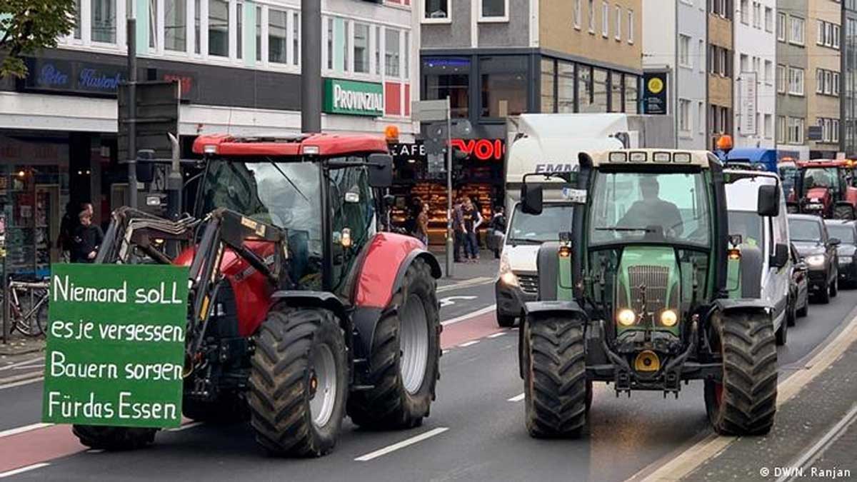 Agricultores realizan huelgas por falta de combustible y fertilizantes