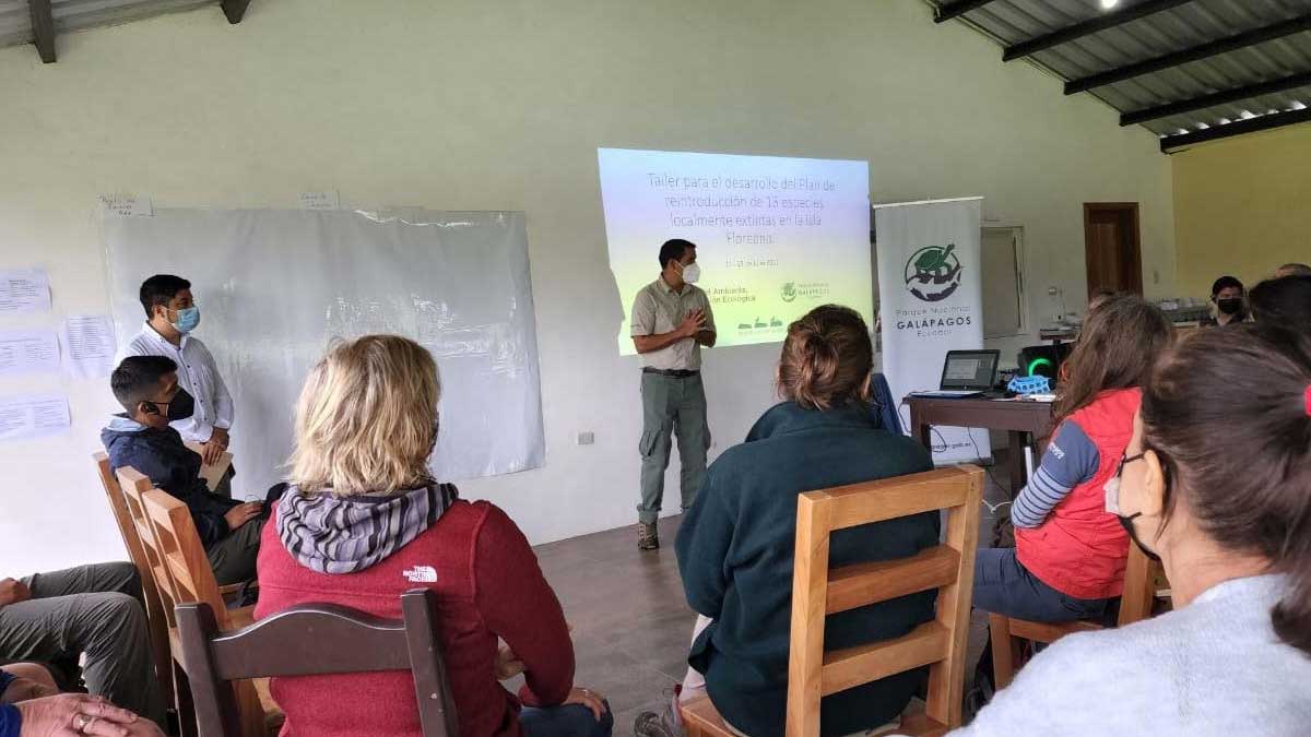 Inicia taller sobre la reintroducción de trece especies extintas
