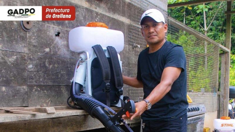 Prefectura entrega equipos a productores de la parroquia Taracoa