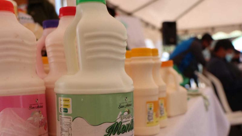 Productores de la comunidad de Cangahua presentaron sus nuevos emprendimientos