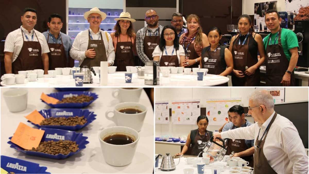 Productores ecuatorianos de café sostenible se capacitaron en Turín