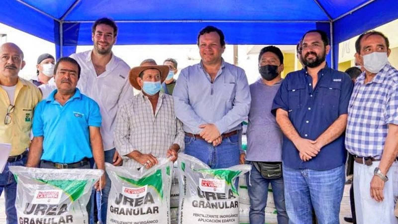 Productores ya pueden acceder al 50% del costo del saco de urea