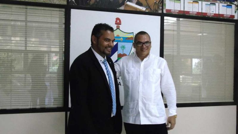 Vicecanciller de Sudáfrica visita Ministerio de la Agricultura