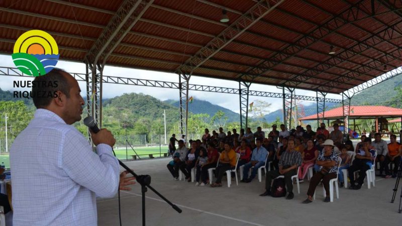 65.0000 alevines de tilapia fueron entregados en la parroquia Los Encuentros
