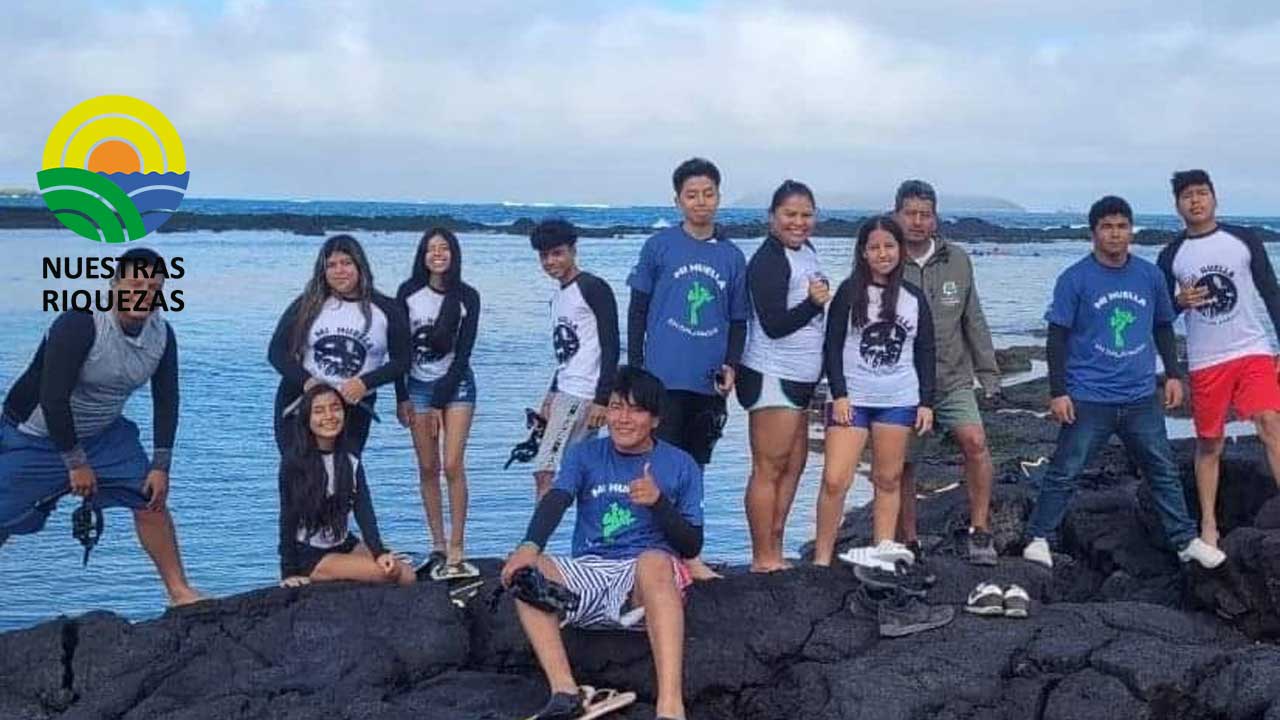 Estudiantes participaron del proyecto “Educando en la Reserva Marina de Galápagos”