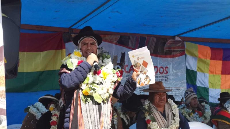 Ministerio de Desarrollo Rural fortalece el sector productor de camélidos