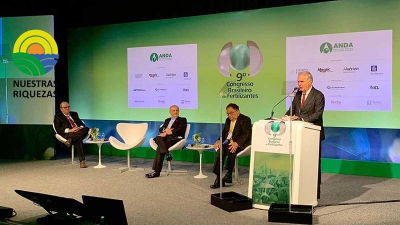 Ministro Marcos Montes afirmó en el Congreso Brasileño: que no debe ser restringido el comercio de fertilizantes