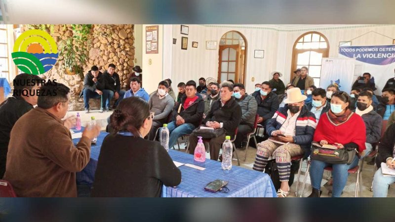 Proyectos de los municipios de Cochabamba siguen en desarrollo